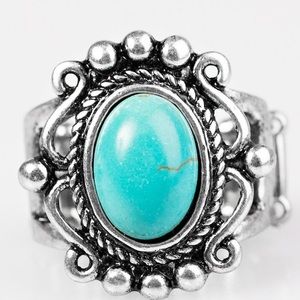 Paparazzi fashion turquoise ring
